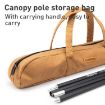 Naturehike NH20PJ201 Camping Canopy Poles Storage Bag, 85x11x12cm Tan - 4