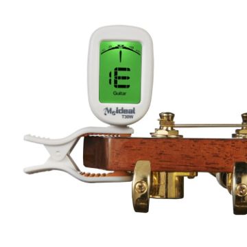 Accurate Chromatic Clip-On Tuner for Guitar, Bass, Banjo, Violin, Ukulele - 1