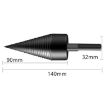 Electric Wood Splitter Drill, 42mm Cone, Square Shank, Household Use - 3
