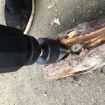Electric Wood Splitter Drill, 42mm Cone, Square Shank, Household Use - 9