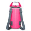 30L Pink Outdoor Waterproof Dual Shoulder Strap Dry Bag Sack - 1