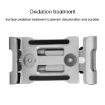 Universal Aluminum Alloy Phone Holder for Motorcycle & Bicycle (Black) - 3