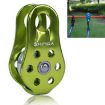 XINDA XD-8610 Green Single Fixed Pulley for Climbing & Rappelling - 1