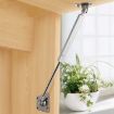 10" Rubber Head Cabinet Gas Holder Hydraulic Rod Buffer 80N Strut - 7
