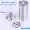 Stainless Steel Column Sofa Cabinet Foot, 80mm Height - 7
