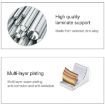 30 PCS Zinc Alloy Right Angle Brackets, 12.2g, Thickened Sucker Plate - 4