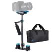 PULUZ Carbon Fibre Handheld Stabilizer for DSLR & DV Cameras, 0.5-3kg Load - 1
