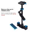PULUZ Carbon Fibre Handheld Stabilizer for DSLR & DV Cameras, 0.5-3kg Load - 5