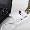 Super Speed 4-Port USB 3.0 HUB, 5Gbps, Self/Bus Powered, Silver - 6