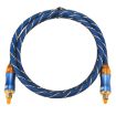 EMK LSYJ-A010 1m Toslink Male to Male Optical Audio Cable Gold Plated - 3
