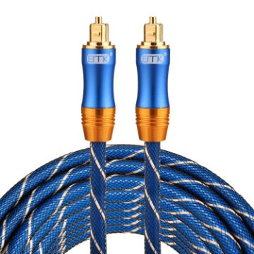 EMK LSYJ-A 5m OD6.0mm Gold Plated Toslink Optical Audio Cable - 1