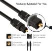 EMK 1.5m Toslink Male to Male Digital Optical Audio Cable OD4.0mm - 4
