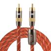 EMK TZ/A 1.5m Gold Plated RCA to RCA Digital Coaxial Cable OD8.0mm - 1