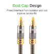 EMK YL-A 8m OD8.0mm Gold Plated Toslink Male to Male Optical Cable - 5