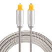 EMK 2m Toslink Male to Male Optical Audio Cable OD4.0mm Gold Plated - 1