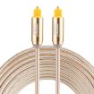 EMK 3m Gold Plated Toslink Male to Male Optical Audio Cable OD4.0mm - 1