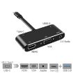 V126 UCB-C/Type-C 5 in 1 Converter: PD, HDMI, VGA, Audio, USB 3.0 - 5