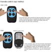 Blue 433MHZ Wireless Garage Door Remote Control Key Cloning Duplicator - 4