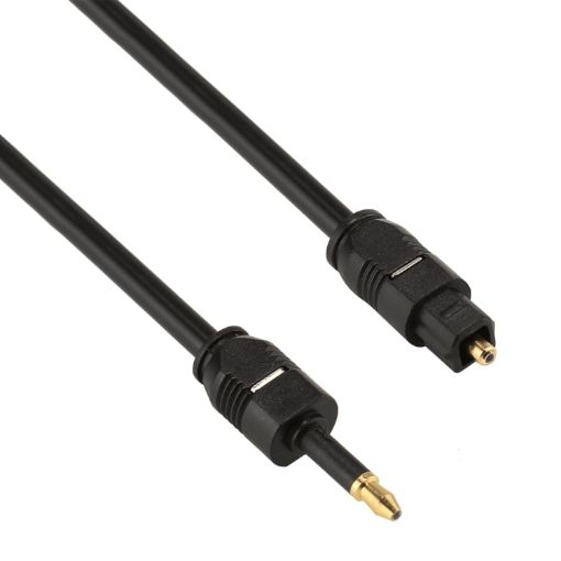 3m Toslink to 3.5mm Mini Toslink Digital Optical Audio Cable OD4.0mm - 1