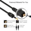 3m Toslink to 3.5mm Mini Toslink Digital Optical Audio Cable OD4.0mm - 3