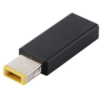 PD 20V Big Square Male Adapter Connector for Lenovo - Black - 1