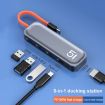 ROCK TR21 5-in-1 USB-C to HDMI + USB3.0 Docking Station 4K 60Hz PD - 2