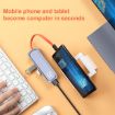 ROCK TR21 5-in-1 USB-C to HDMI + USB3.0 Docking Station 4K 60Hz PD - 6