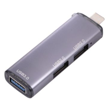 3 Ports USB 2.0 & 3.0 to USB-C/Type-C HUB Adapter - 1