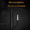 Yanmai SF555 Mini 3.5mm Studio Condenser Microphone, 1.5m Cable, Black - 3