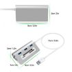 Rocketek HC423 USB3.0 Hub Adapter with SD/TF/CF Card Reader - 2