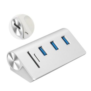 Rocketek HUB-3PC2 USB 3.0 Splitter HUB Adapter - High Speed, White - 1