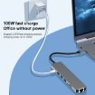7-in-1 USB-C Hub Adapter: RJ45, SD/TF, 2 USB 3.0, HDMI, PD Charging - 3