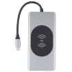 14-in-1 Type-C Docking Station with Wireless Charging & 1000M Port - 3
