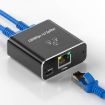 OZHW3 RJ45 1 to 2 Splitter Adapter 1000M LAN Ethernet Connector - 4