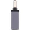 PD 18.5V-20V 5.5x1.0mm Male Adapter Connector - Silver Grey - 4