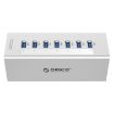 ORICO A3H7 Aluminum 7-Port USB 3.0 HUB with Power Supply (Silver) - 4