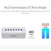 ORICO A3H7 Aluminum 7-Port USB 3.0 HUB with Power Supply (Silver) - 9
