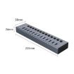 ORICO BT2U3-13AB-GY-BP Multi-Ports HUB with Individual Switches, US Plug - 4