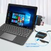 ROCKETEK RT-SGO737 USB Hub for Surface Go with 2 TF & SD Card Slots - 8