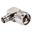 UHF Male to BNC Female 90 Degree Elbow Connector Adapter - 1