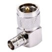 UHF Male to BNC Female 90 Degree Elbow Connector Adapter - 2