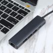 BYL-2302 5-in-1 USB-C Docking Station HUB with 1000M Network Port - 4