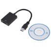 USB3.0 to HDMI External Graphics Card Converter Cable (Black) - 4