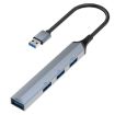 V252A 4-in-1 USB Docking Station HUB Adapter - USB to USB Converter - 1