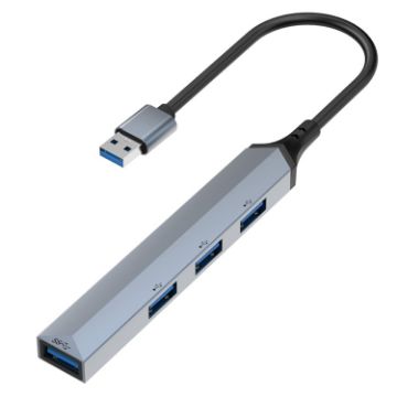 V252A 4-in-1 USB Docking Station HUB Adapter - USB to USB Converter - 1