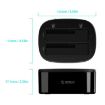 ORICO 6228US3-C 2 Bay USB 3.0 SATA HDD/SSD Dock (EU Plug) - 3