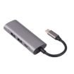 T-811 4 in 1 USB-C Hub: 3 USB 3.0 + USB-C Ports Docking Station - 2