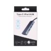 T-811 4 in 1 USB-C Hub: 3 USB 3.0 + USB-C Ports Docking Station - 6