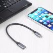 USB-C Male to Female Adapter Cable, 25cm Length, Type-C Connector - 4
