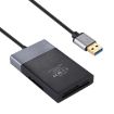 6-in-1 Multi-Function Card Reader: Dual USB 3.0, XQD, CF, TF, SD - 3